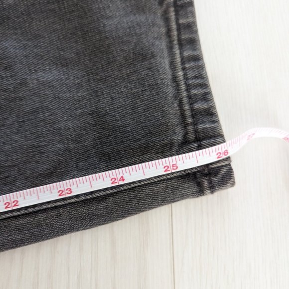 Frank and Oak Stevie denim mom jeans faded black - Picture 5 of 7